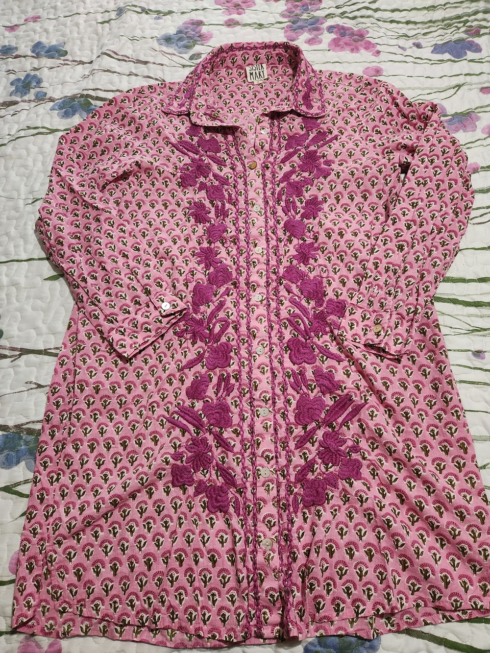Sister Mary Maricela Dress Flora Pink